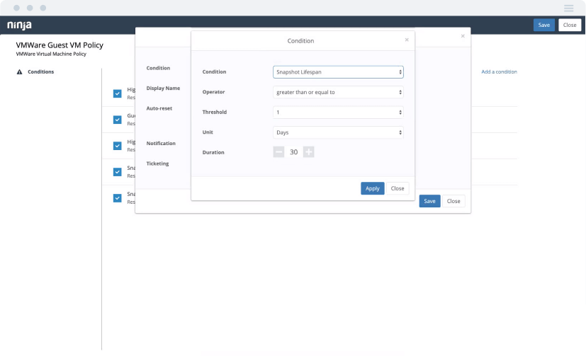 Virtual Machine Monitoring And Management - NinjaOne