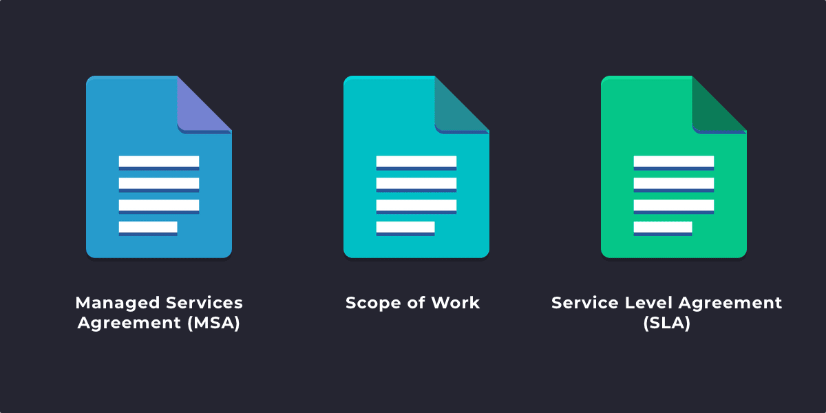 MSA contract graphic